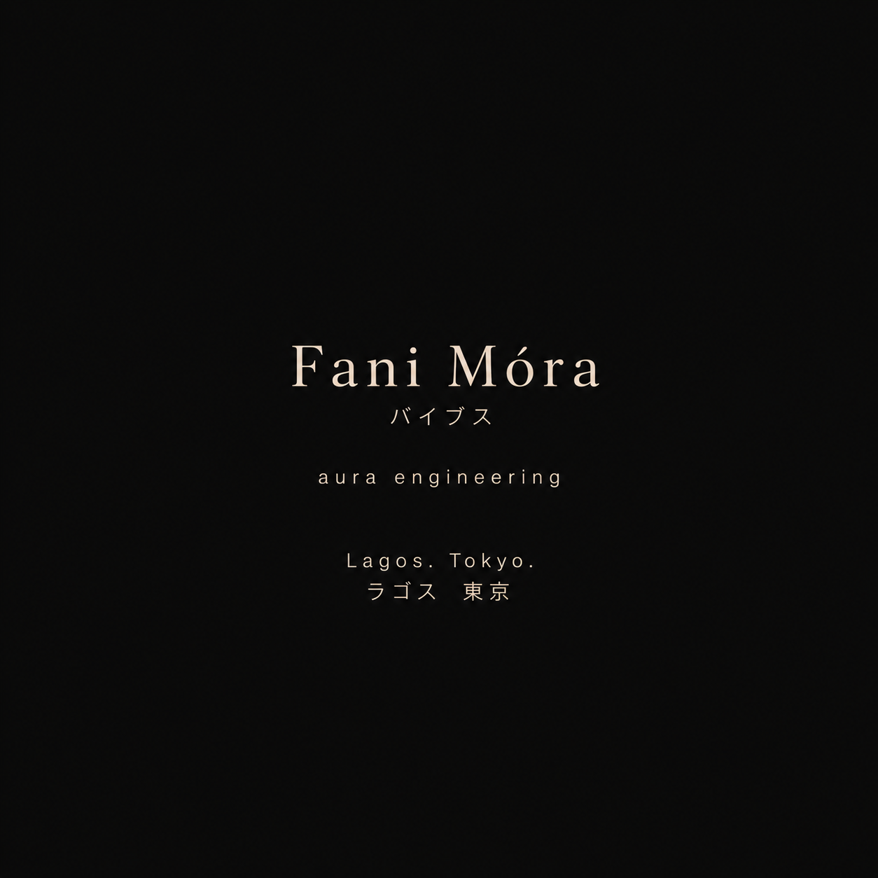 Fani Mora — dearpages customer site